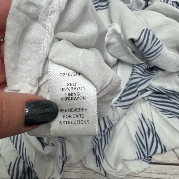 Baltic Born Corinth Maxi Dress White Blue Size XXL - Picture 9 of 9